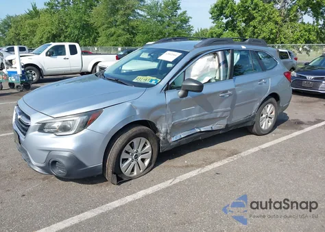 2018 Subaru Outback 2.5I from USA, damaged, VIN 4S4BSAAC2J3277214